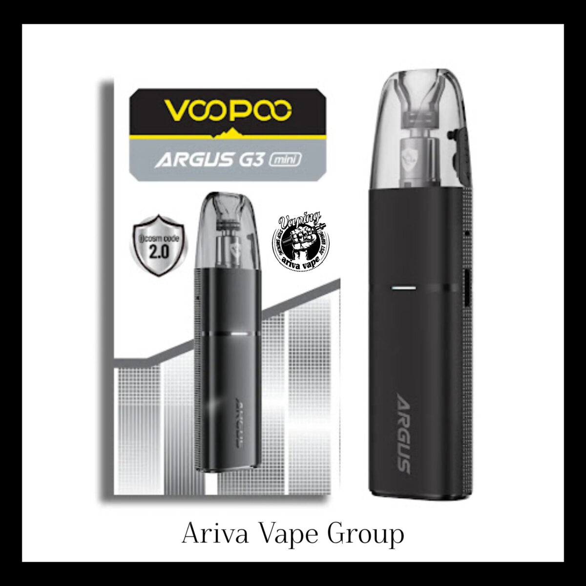 پاد ووپو آرگاس جی3 مینی مشکی – VOOPOO ARGUS G3 MINI BLACK PODMOD