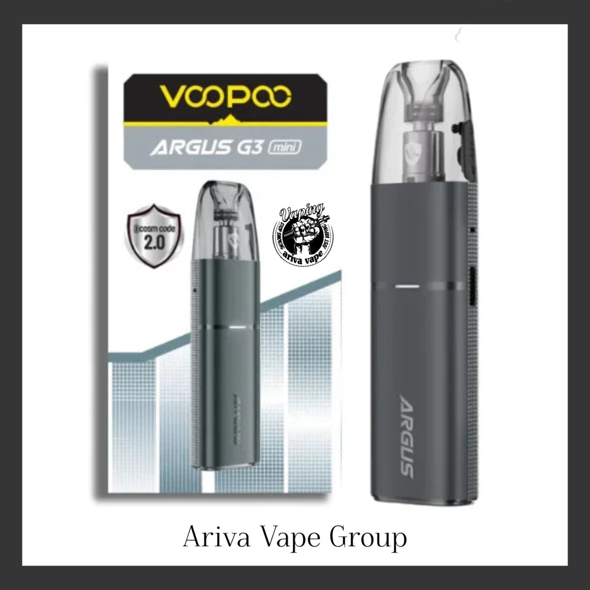 پاد ووپو آرگاس جی3 مینی خاکستری – VOOPOO ARGUS G3 MINI GRAY PODMOD