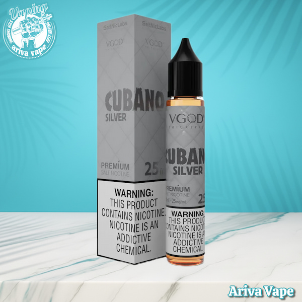 ویگاد، سالت ویگاد، سالت ویگاد کوبانو سیلور، سالت کوبانو سیلور ویگاد، VGOD، vgod cubano silver salt، vgod salt
