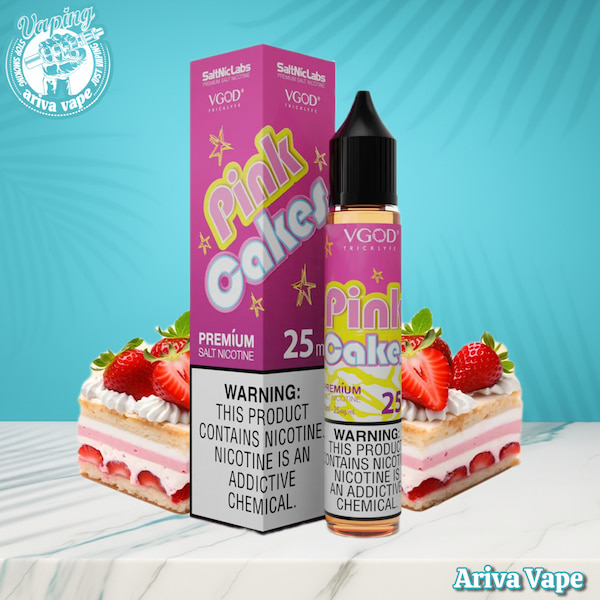 سالت، سالت ویگاد کیک صورتی، سالت وی گاد، سالت VGOD، سالت V GOD، سالتV GOD، سالتvgod، PINK CAKES ویگاد