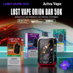 پاد یکبار مصرف لاست ویپ اوریون بار 50000 پاف (قابل شارژ) – LOST VAPE ORION BAR 50.000 PUFFS DISPOSABLE POD - تصویر 20