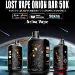 پاد یکبار مصرف لاست ویپ اوریون بار 50000 پاف (قابل شارژ) – LOST VAPE ORION BAR 50.000 PUFFS DISPOSABLE POD - تصویر 24