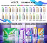 وزول استار 40000 پاف، پاد یکبار مصرف وزول استار، وزول 40k، ویپ وزول 40000 پاف، پاد وزول استار، vozol star 40k puff، وزول پاف، وزول استار پاد