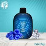 دکتر ویپز 5500 پاف تمشک آبی یخ، دکترویپز تمشک آبی یخ 5500 پاف، پاد 5500 پاف دکتر ویپز، drvapes5500