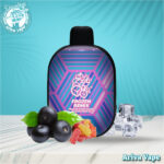 دکتر ویپز 5500 پاف آبنبات ترش انگور فرنگی یخ، دکترویپز آبنبات ترش انگور فرنگی یخ 5500 پاف، پاد 5500 پاف دکتر ویپز، drvapes5500