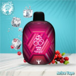 دکتر ویپز 5500 پاف نوشیدنی خنک انگور، دکترویپز نوشیدنی خنک انگور 5500 پاف، پاد 5500 پاف دکتر ویپز، drvapes5500